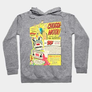 Chugga Mota Graphic Advertising Vintage Retro Hoodie